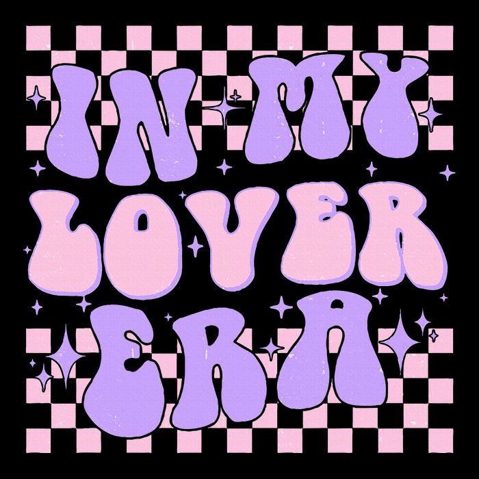 Retro In My Lover E.ra Style Groovy Funny Gift Youth Performance Sprint T-Shirt