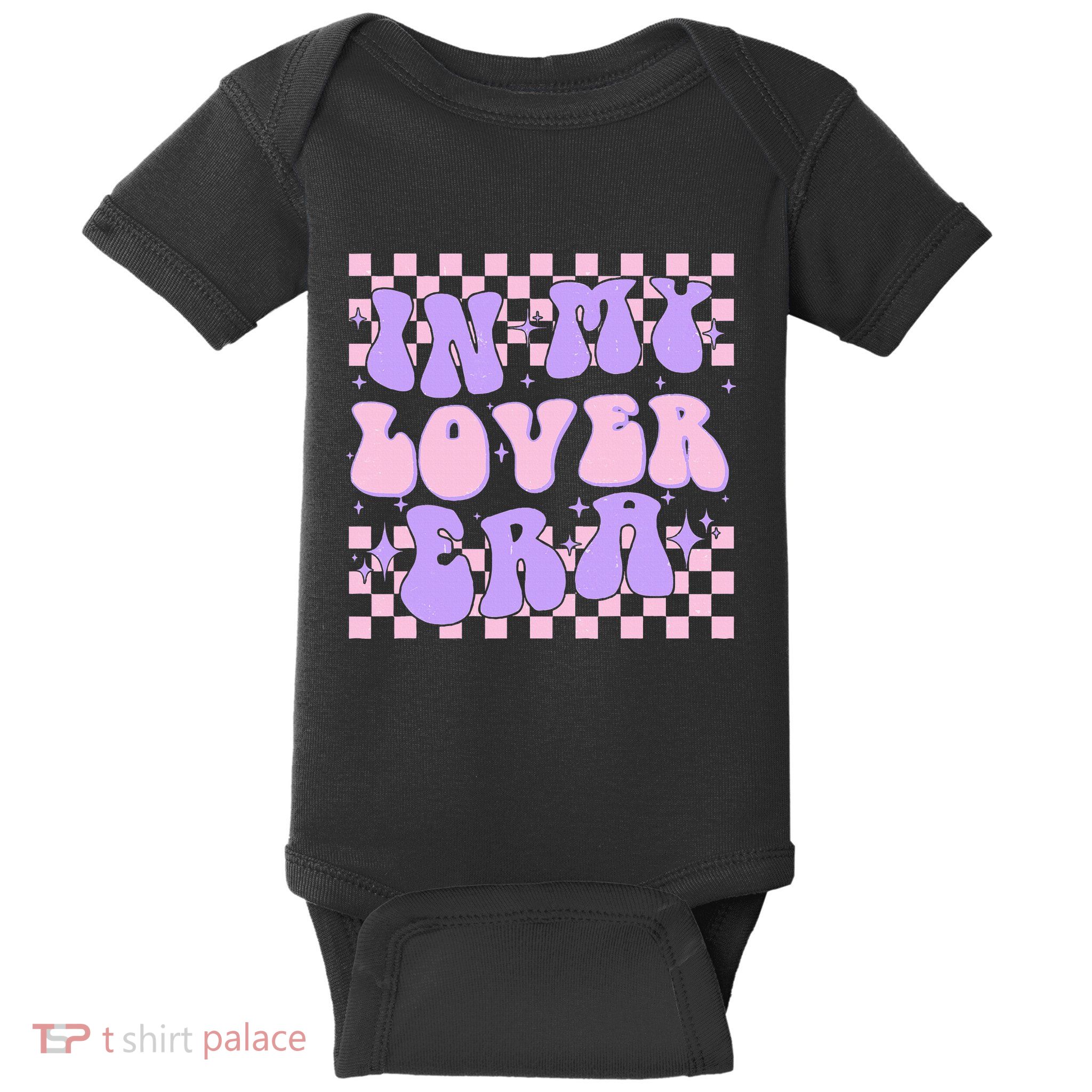 Retro In My Lover E.ra Style Groovy Funny Gift Baby Bodysuit