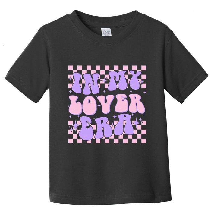 Retro In My Lover E.ra Style Groovy Funny Gift Toddler T-Shirt