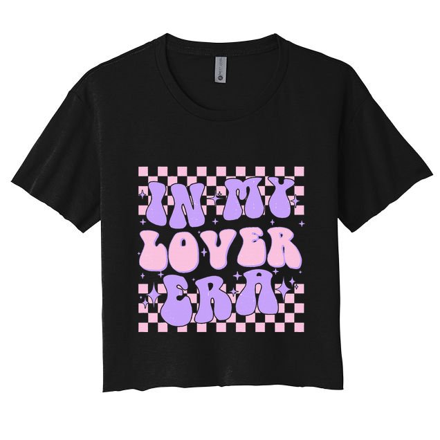 Retro In My Lover E.ra Style Groovy Funny Gift Crop Top