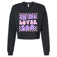 Retro In My Lover E.ra Style Groovy Funny Gift Cropped Pullover Crew