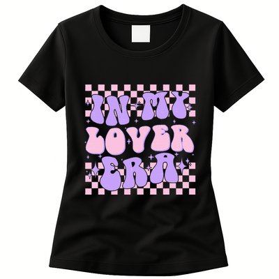 Retro In My Lover E.ra Style Groovy Funny Gift Womens T-Shirt