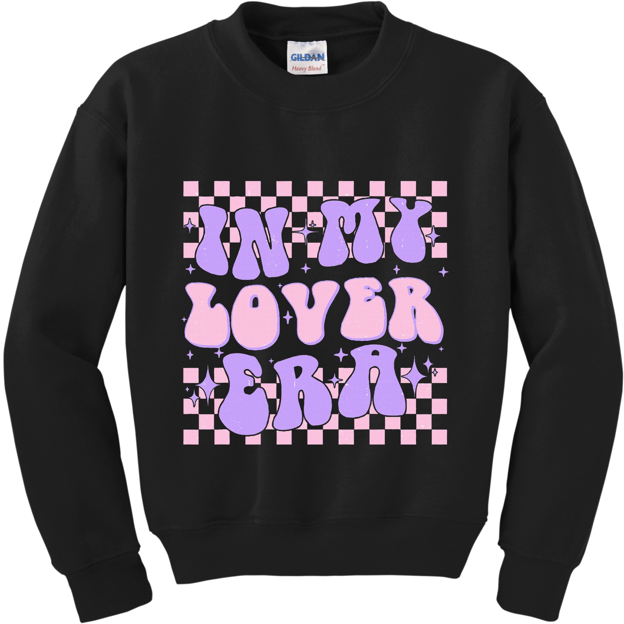 Retro In My Lover E.ra Style Groovy Funny Gift Kids Sweatshirt