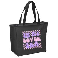Retro In My Lover E.ra Style Groovy Funny Gift Zip Tote Bag