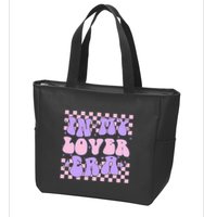 Retro In My Lover E.ra Style Groovy Funny Gift Zip Tote Bag