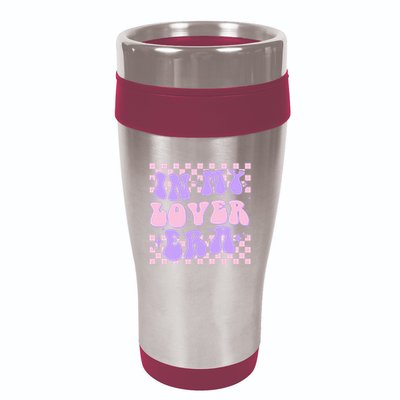 Retro In My Lover E.ra Style Groovy Funny Gift 16oz Travel Tumbler