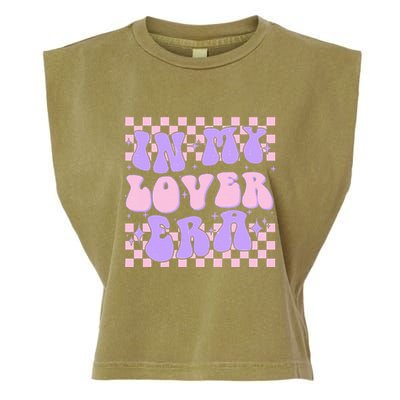 Retro In My Lover E.ra Style Groovy Funny Gift Garment-Dyed Women's Muscle Tee