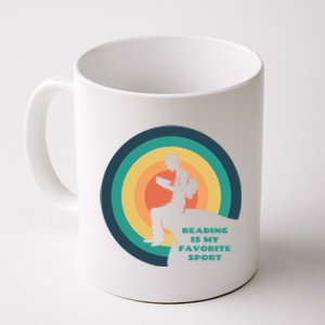 Reading Is My Favorite Sport Gift Fun Book Lover Cool Gift Coffee Mug