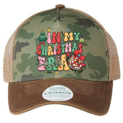 Retro In My Christmas Era Holiday Season Legacy Tie Dye Trucker Hat