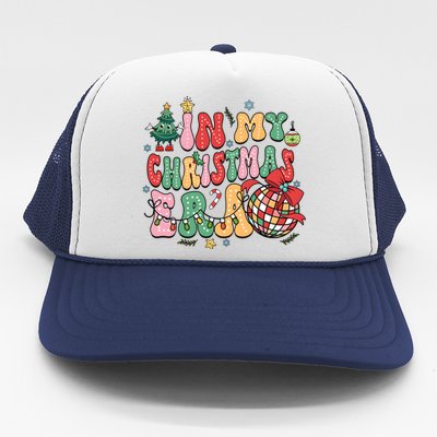 Retro In My Christmas Era Holiday Season Trucker Hat