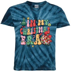 Retro In My Christmas Era Holiday Season Kids Tie-Dye T-Shirt