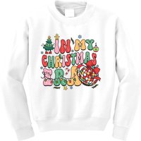 Retro In My Christmas Era Holiday Season Kids Sweatshirt