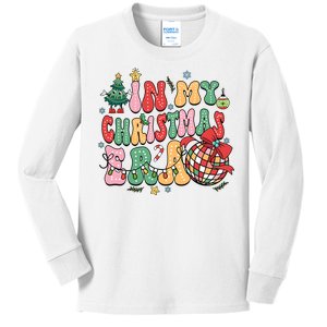 Retro In My Christmas Era Holiday Season Kids Long Sleeve Shirt