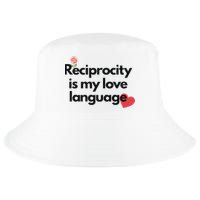 Reciprocity Is My Love Language Flower Red Heart Cool Comfort Performance Bucket Hat