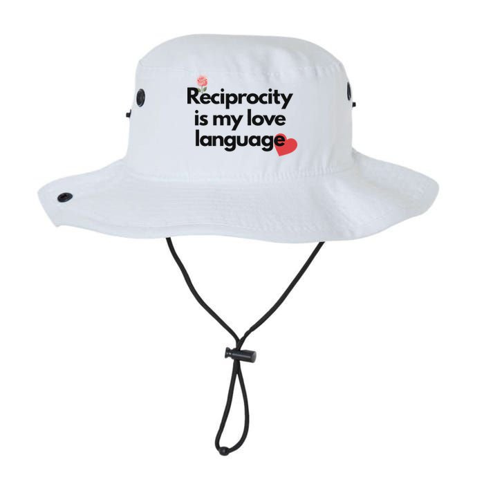 Reciprocity Is My Love Language Flower Red Heart Bucket Hat