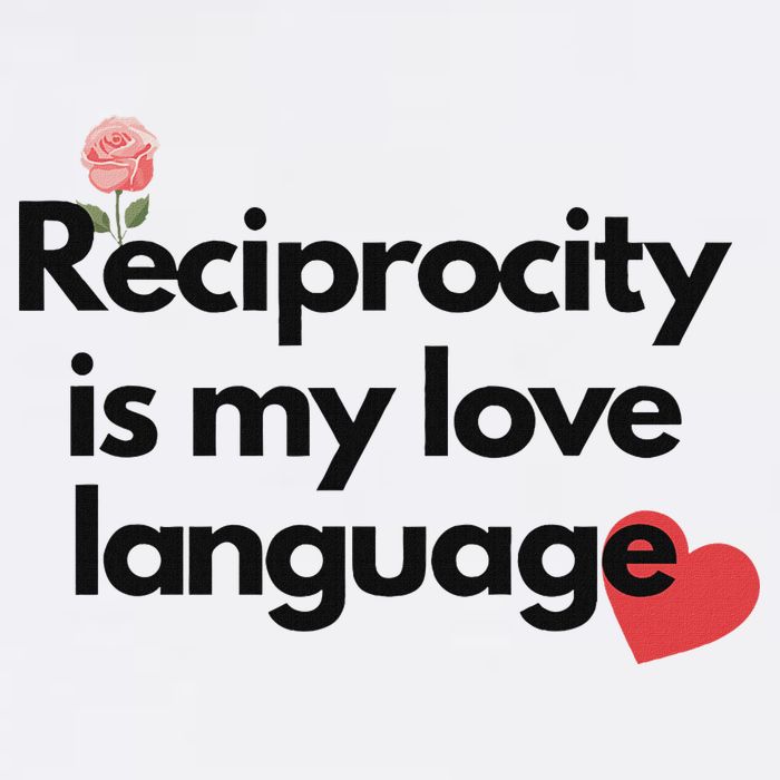 Reciprocity Is My Love Language Flower Red Heart Bucket Hat