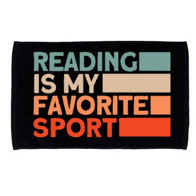 Reading Is My Favorite Sport Bookworm Microfiber Hand Towel