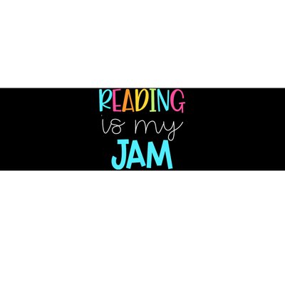 Reading Is My Jam Read Teacher Ela Teacher Bumper Sticker