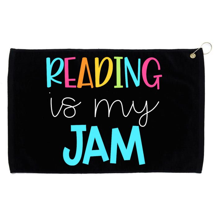 Reading Is My Jam Read Teacher Ela Teacher Grommeted Golf Towel