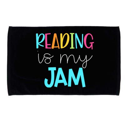 Reading Is My Jam Read Teacher Ela Teacher Microfiber Hand Towel