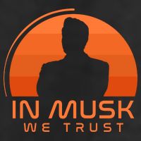 Retro In Musk We Trust 7 Panel Mesh Trucker Snapback Hat