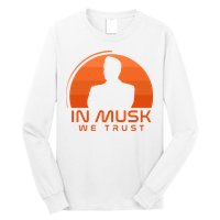 Retro In Musk We Trust Long Sleeve Shirt