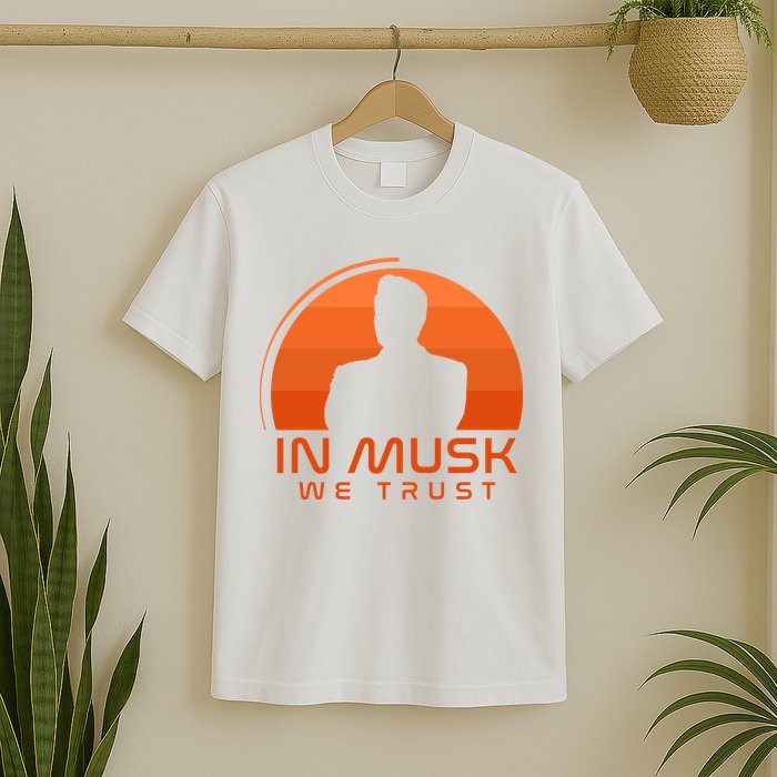 Retro In Musk We Trust T-Shirt