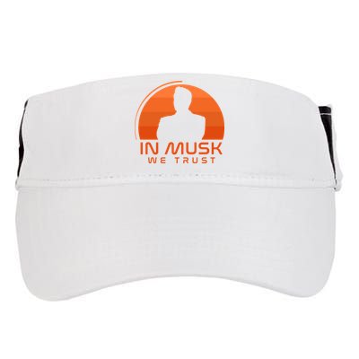 Retro In Musk We Trust Adult Drive Performance Visor