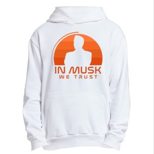 Retro In Musk We Trust Urban Pullover Hoodie