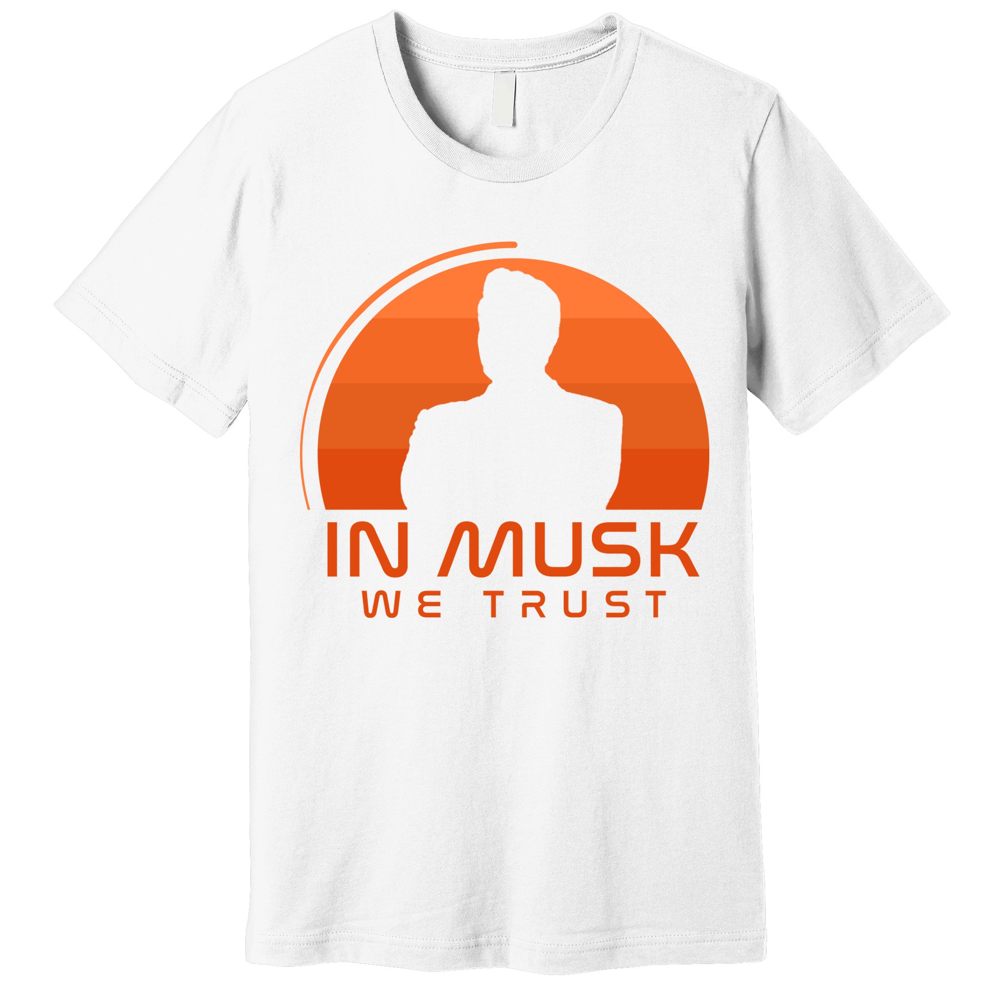 Retro In Musk We Trust Premium T-Shirt
