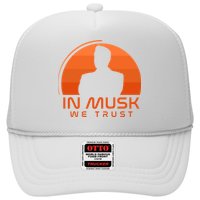 Retro In Musk We Trust Trucker Hat