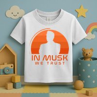 Retro In Musk We Trust Toddler T-Shirt