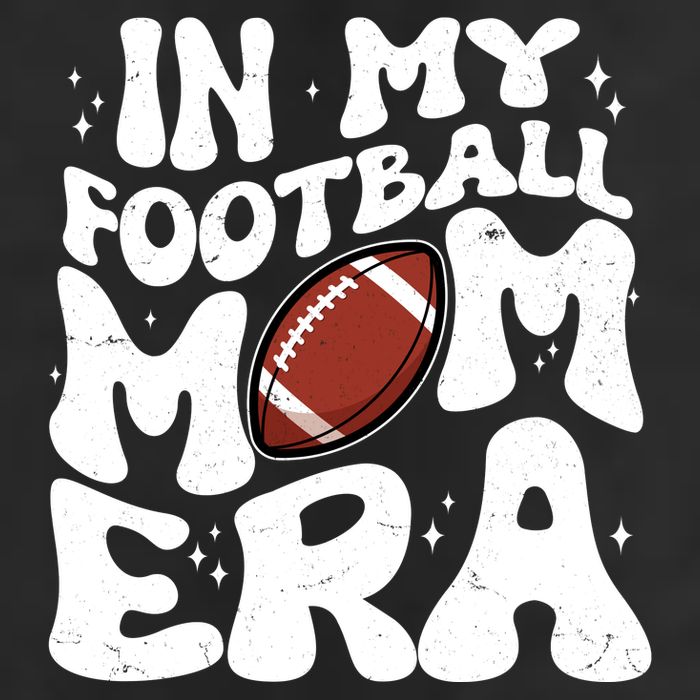 Retro In My Football Mom Era 7 Panel Mesh Trucker Snapback Hat