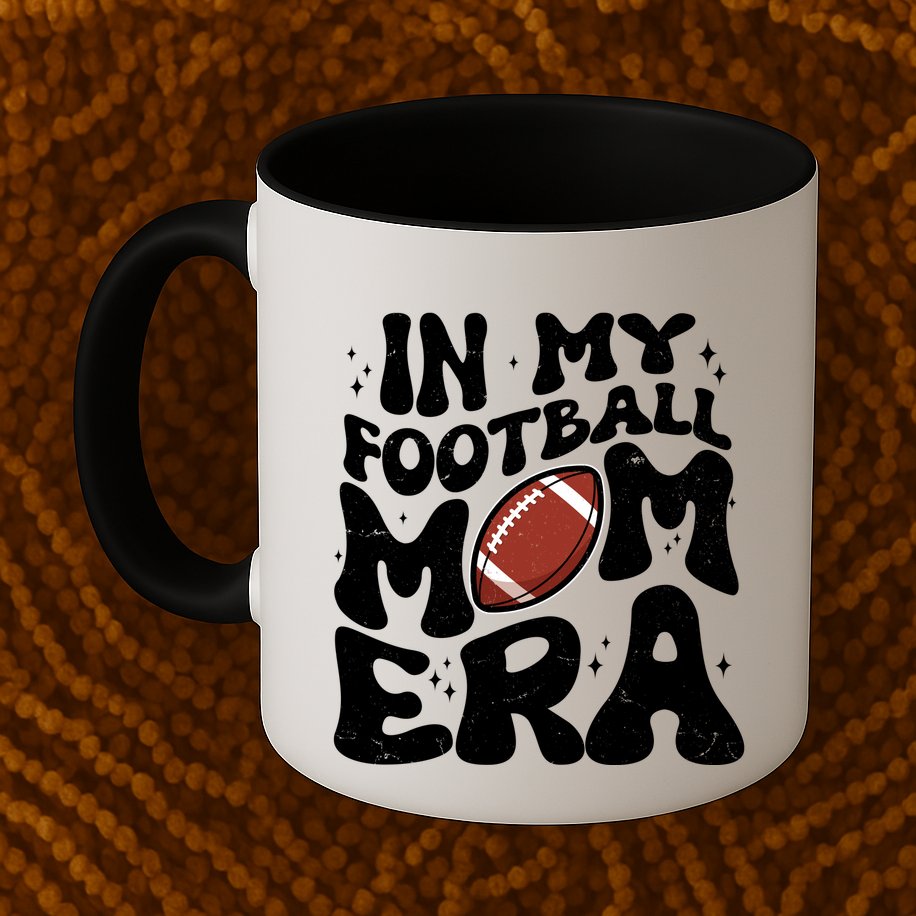 Retro In My Football Mom Era Mug