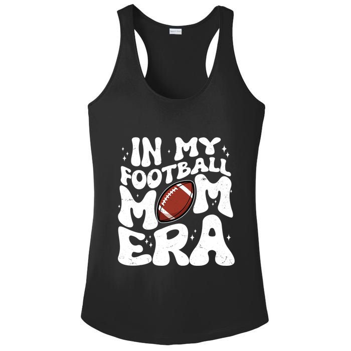Retro In My Football Mom Era Ladies PosiCharge Competitor Racerback Tank