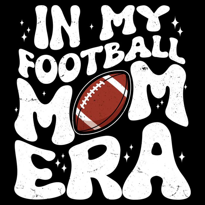 Retro In My Football Mom Era Ladies PosiCharge Competitor Racerback Tank