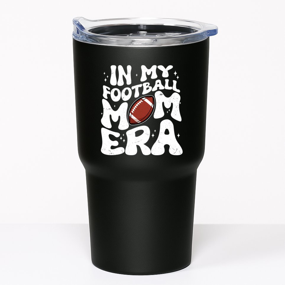 Retro In My Football Mom Era Tumbler