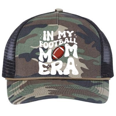 Retro In My Football Mom Era Retro Rope Trucker Hat Cap