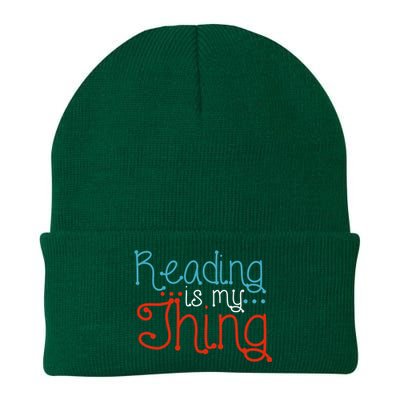 Reading Is My Thing Books Reading Gift Knit Cap Winter Beanie