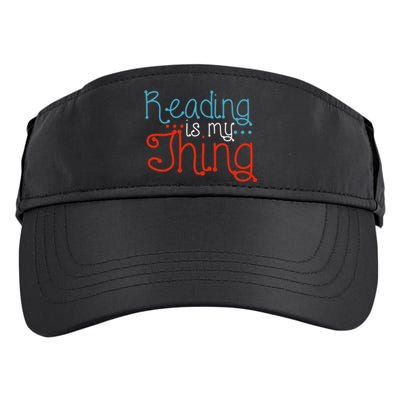 Reading Is My Thing Books Reading Gift Adult Drive Performance Visor