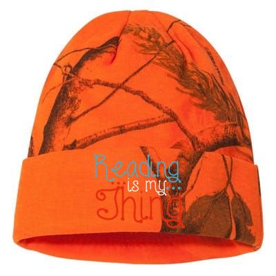 Reading Is My Thing Books Reading Gift Kati Licensed 12" Camo Beanie