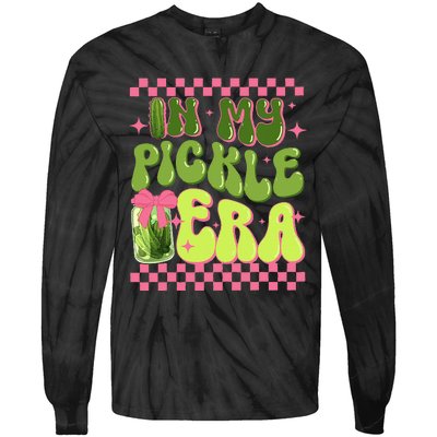 Retro In My Pickle Era Tie-Dye Long Sleeve Shirt