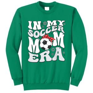 Retro In My Soccer Mom Era Mama Boy Sweatshirt