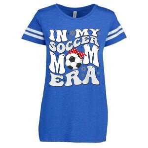 Retro In My Soccer Mom Era Mama Boy Enza Ladies Jersey Football T-Shirt