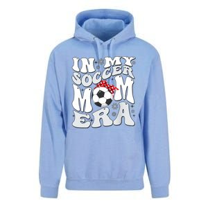 Retro In My Soccer Mom Era Mama Boy Unisex Surf Hoodie