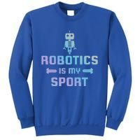 Robotics Is My Sport Robot Digital Funny Gift Funny Gift Sweatshirt