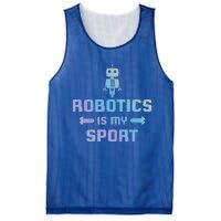 Robotics Is My Sport Robot Digital Funny Gift Funny Gift Mesh Reversible Basketball Jersey Tank