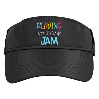 Reading Is My Jam Read Teacher ELA Teacher Adult Drive Performance Visor