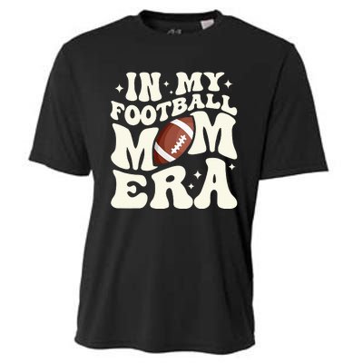 Retro In My Football Mom Era Football Mama Cooling Performance Crew T-Shirt