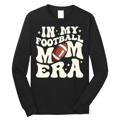 Retro In My Football Mom Era Football Mama Long Sleeve Shirt